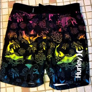 Boys Hurley swim trunks